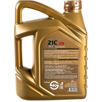 Синтетическое моторное масло zic X9 5w40