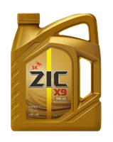 Синтетическое моторное масло zic X9 5w40