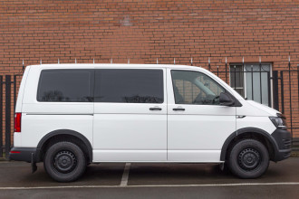 Накладки на колёсные арки для Volkswagen Transporter (T6) 2015-2019, шагрень / Фольксваген Транспортер