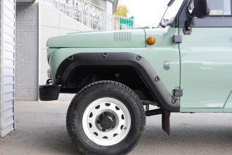 Расширители колесных арок (комплект - 4 шт.) вынос 50мм для UAZ 469 1972-2011, шагрень