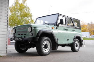 Расширители колесных арок (комплект - 4 шт.) вынос 50мм для UAZ 469 1972-2011, шагрень