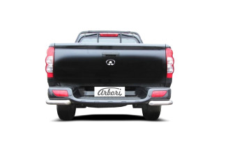 Уголки d57 Arbori нерж. сталь для Great Wall WINGLE 2012-2015 / Грейт Волл Вингл
