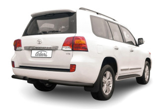 Уголки d76 Arbori черн. для Toyota LC200 2013-2015 / Тойота Ленд крузер