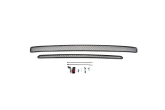 Сетка на бампер внешняя для SUBARU Forester 2,5i-S, 2,0XT 2013-2015, 2 шт., черн., 15 мм / Субару Форестер