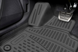 Коврики 3D в салон MAZDA CX-9, 2007-2012, 2012-2015 6 шт. (полиуретан) / Мазда СХ-9