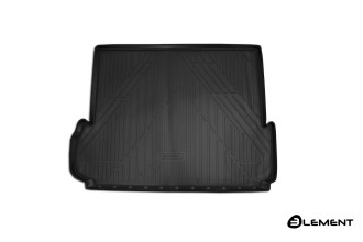 Коврик в багажник TOYOTA Land Cruiser Prado 150, 2013- внед., 7 мест, длин., 1 шт. (полиуретан) / Тойота Ленд крузер прадо