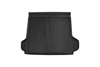 Коврик в багажник TOYOTA Land Cruiser Prado 150, 2013-2015, 2015-2017, внед., 5 мест, 1 шт. (полиуретан) / Тойота Ленд крузер прадо
