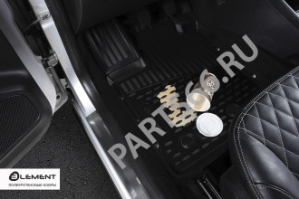 Коврик в багажник HONDA Pilot, 01/2016-, длин., 1 шт. (полиуретан) / Хонда Пилот