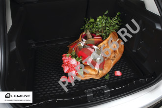 Коврик в багажник HONDA Pilot, 01/2016-, длин., 1 шт. (полиуретан) / Хонда Пилот