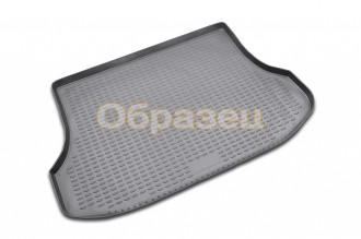 Коврик в багажник SKODA Roomster 2006-, мв. (полиуретан) / Шкода Румстер
