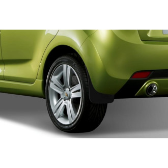 Брызговики задние CHEVROLET Spark, 2010- 2 шт.(optimum) в пакете / Шевроле Спарк