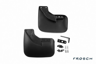 Брызговики задние FORD TRANSIT, 2014- фург. 2 шт. (optimum) в пакете / Форд Транзит