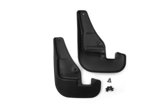 Брызговики передние NISSAN Almera, 2012- 2 шт. (optimum) в пакете / Ниссан Альмера