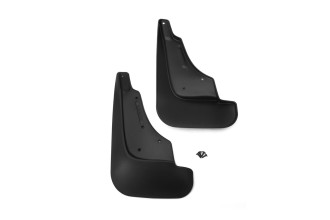 Брызговики передние RENAULT Duster, 2012-2015, 2015- 2шт. (optimum) в пакете / Рено Дастер