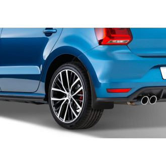 Брызговики задние VW Polo 2010-05/2015, сед.(optimum) в пакете / Фольксваген Поло