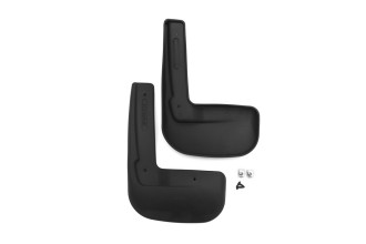 Брызговики передние подходят для VOLKSWAGEN Polo, 2015-2020, сед., 2 шт. (optimum) в пакете / Фольксваген Поло