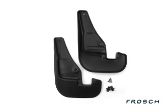 Брызговики передние NISSAN Almera, 2012- 2 шт.(optimum) в коробке / Ниссан Альмера