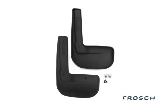 Брызговики передние подходят для VOLKSWAGEN Polo, 2015-2020, сед., 2 шт. (optimum) в коробке / Фольксваген Поло