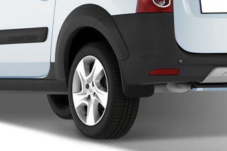 Брызговики задние LADA Largus, 2012-2021 ун. 2шт. (optimum) в коробке / Лада Ларгус