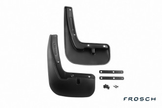 Брызговики передние DONGFENG S30, 2014- сед. 2шт.(optimum) в коробке / Донг Фенг С30 / ДонгФенг С30