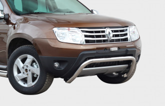 Решетка передняя мини низкая d60,Renault Duster 2012-, RDUS.56.1440 / Рено Дастер