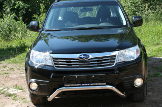 Защита передняя нижняя d 60 "Subaru Forester" 2008- (за искл. версии STI), SUFR.59.0689 / Субару Форестер