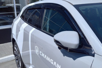 Дефлектор боковых окон Changan UNI-K, 2021-, 4ч., темный / Чанган Юни-К