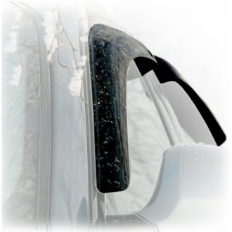 Дефлекторы боковых окон Chevrolet Cobalt, 2011-2015/Ravon R4, 2016-, SD, 4ч., темный / Шевроле Кобальт