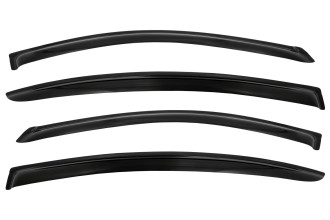 Дефлекторы боковых окон Chevrolet Cruze, 2009-2015/Daewoo Lacetti, SD, 2009-2011, 4ч., темный / Шевроле Круз