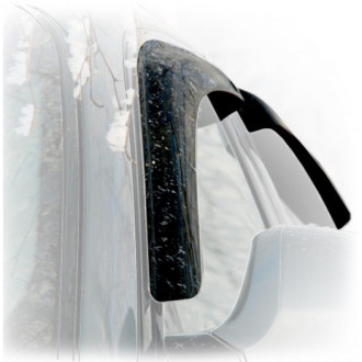 Дефлекторы боковых окон Chevrolet Cruze, 2009-2015/Daewoo Lacetti, SD, 2009-2011, 4ч., темный / Шевроле Круз