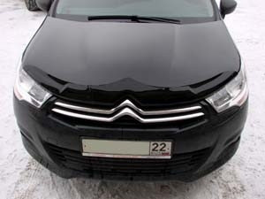 Дефлектор капота темный CITROEN C4 Hatchback 5 door 2011-, NLD.SCIC41112 / Ситроен С4