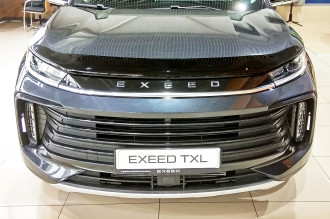 Дефлектор капота EXEED TXL, 2020-, темный / Эксид ТХЛ