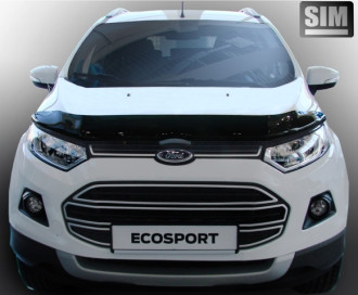 Дефлектор капота темный FORD ECOSPORT 2013-2017 / Форд Экоспорт