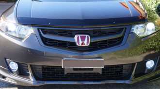 Дефлектор капота темный HONDA ACCORD 2008-2012, NLD.SHOACC0812 / Хонда Аккорд