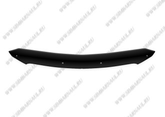 Дефлектор капота темный INFINITI EX35 2008-2013/QX50 2013-2017 / Инфинити ЕХ Джей 50
