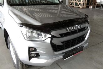 Дефлектор капота Isuzu D-Max, 2020-, темный / Исузу Д-макс