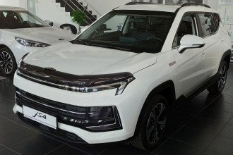 Дефлектор капота JAC JS4, 2020-, темный / Джак ДЖИЕС4