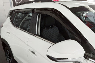 Дефлектор боковых окон JAC JS4, 2020-, 4ч., темный / Джак ДЖИЕС4