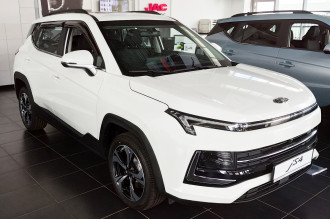 Дефлектор боковых окон JAC JS4, 2020-, 4ч., темный / Джак ДЖИЕС4