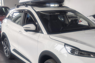 Дефлектор боковых окон JAC JS6, 22-, SEHOL QX, 21-, 4ч., темный / Джак ДЖС6