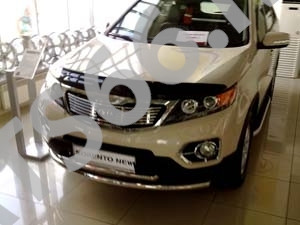 Дефлектор капота темный KIA SORENTO 2009-, NLD.SKISOR0912 / Киа Соренто