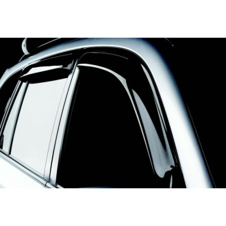 Дефлекторы боковых окон KIA Sorento, 2009-2020, 4ч., темный / Киа Соренто