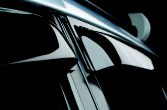 Дефлекторы боковых окон Lexus RX, 2015-, 4ч., темный / Лексус РХ