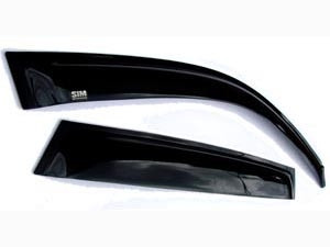 Дефлекторы боковых окон Land Rover Range Rover Sport, 2005-2013, 4ч., темный / Ленд Ровер Рендж Ровер Спорт