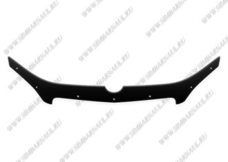 Дефлектор капота темный MERCEDES C-CLASS 2007-2011 / Мерседес Бенц С класс