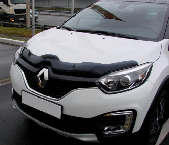 Дефлектор капота темный RENAULT KAPTUR 2013- / Рено Каптюр