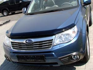 Дефлектор капота темный SUBARU FORESTER 2008-2012, NLD.SSUFOR0812 / Субару Форестер