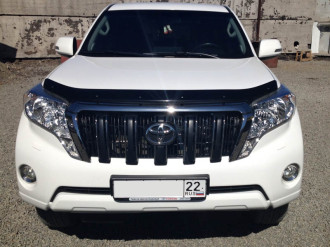 Дефлектор капота темный TOYOTA LAND CRUISER PRADO 150 2013-2017, NLD.STOLCP1312 / Тойота Ленд крузер прадо