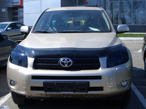 Дефлектор капота темный TOYOTA RAV4 2006-2009, NLD.STORAV0612 / Тойота Рав 4