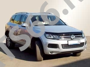 Дефлектор капота темный VW TOUAREG 2010-2018, NLD.SVOTOU1012 / Фольксваген Туарег